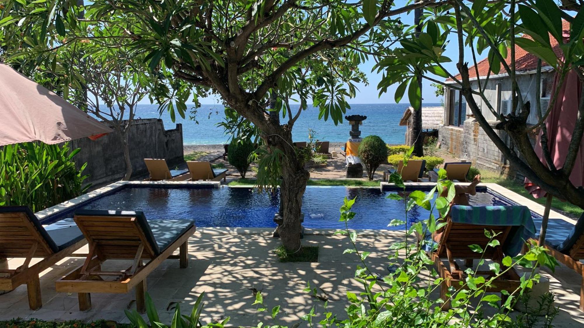 Bintang Beach Villa Amed Esterno foto
